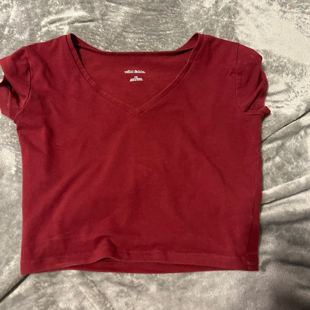 target wild fable crop baby tee